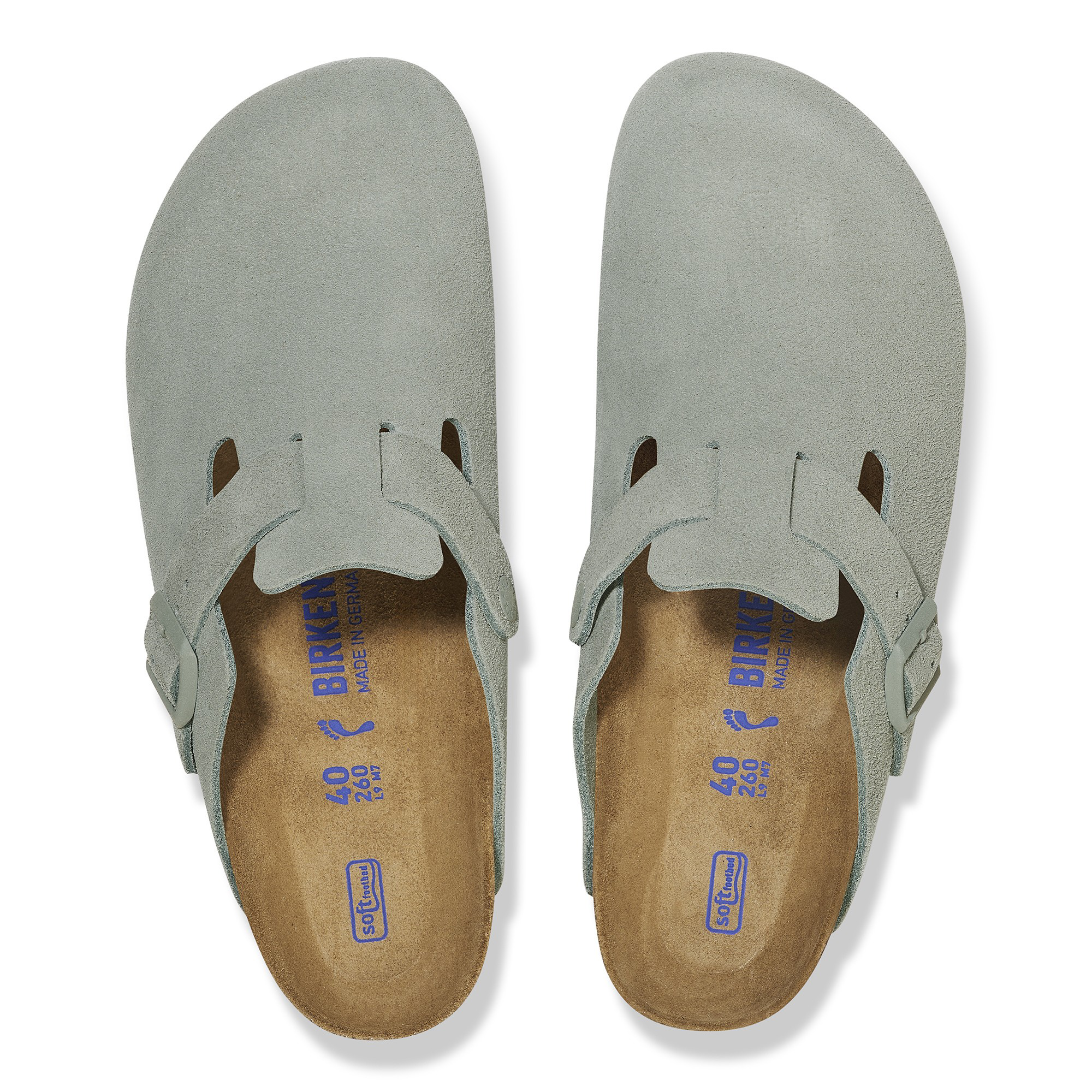 Boston Soft Footbed Suede Leather