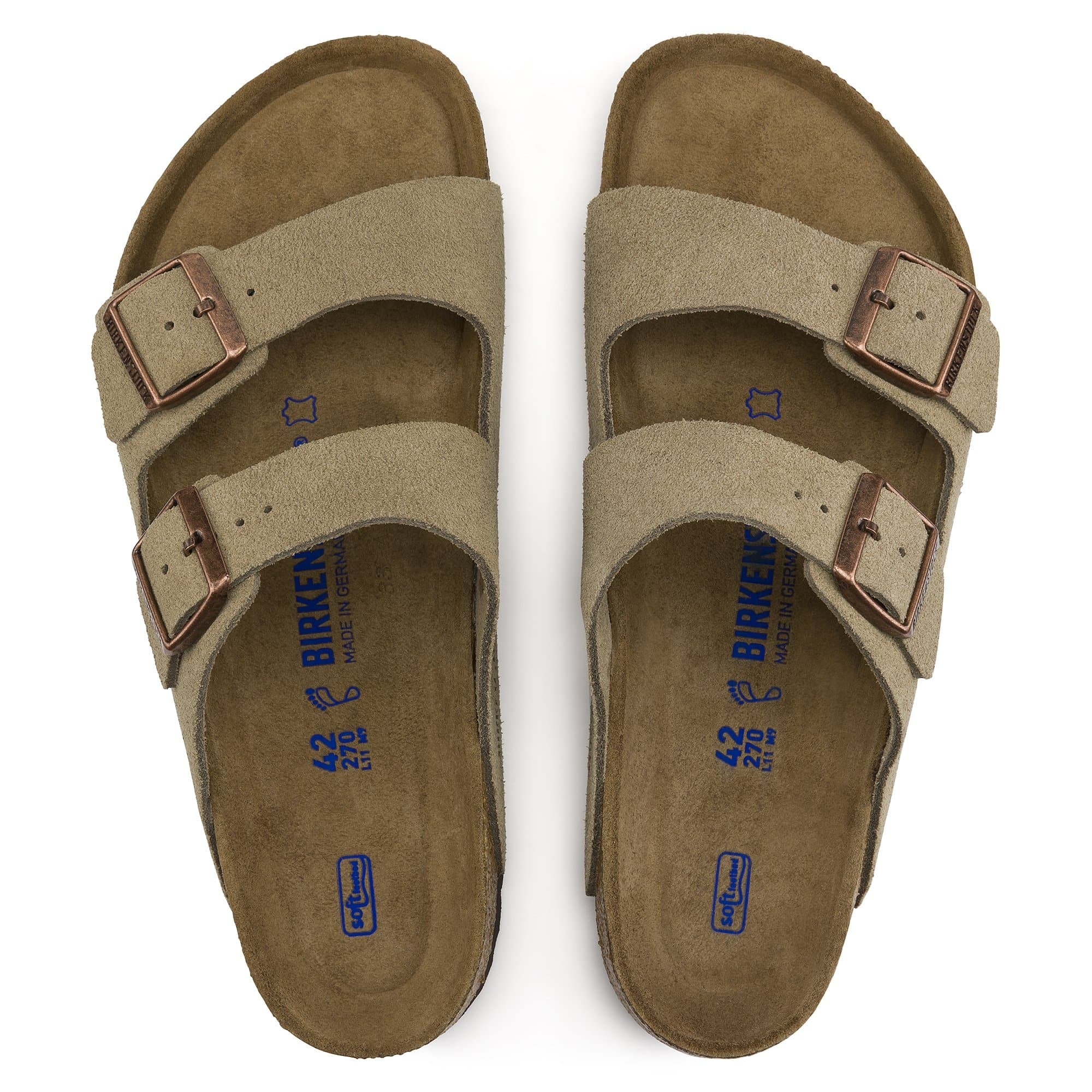 Arizona Soft Footbed Suede Leather