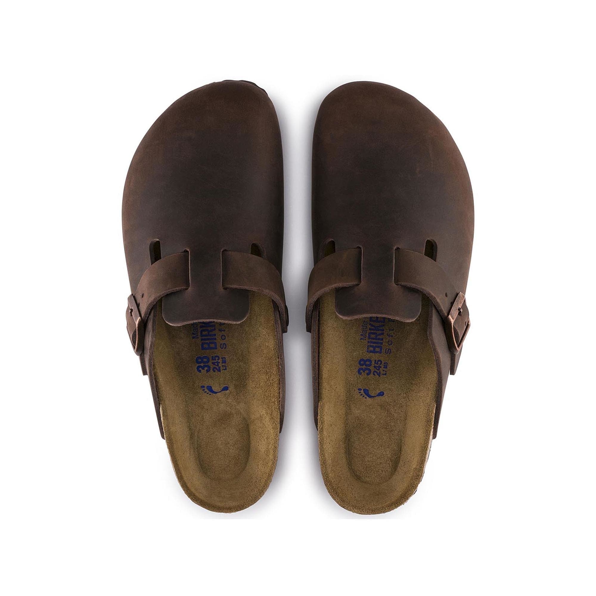 Boston Soft Footbed Natural Leather Oiled